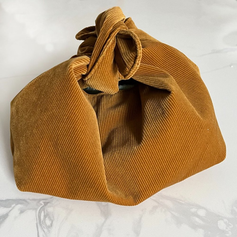 Merit Beauty Corduroy makeup bag